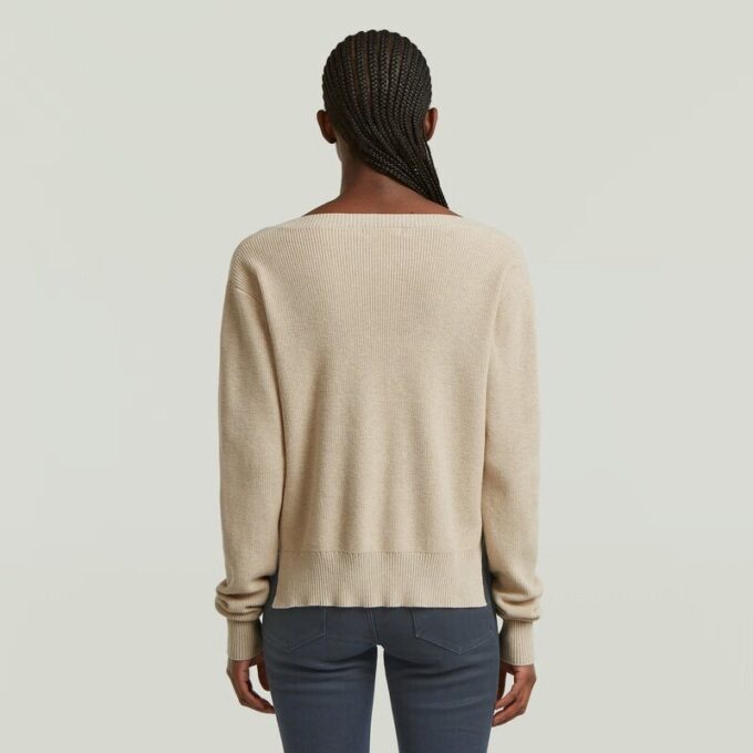 Boxy V-hals trui Boxy V-hals trui