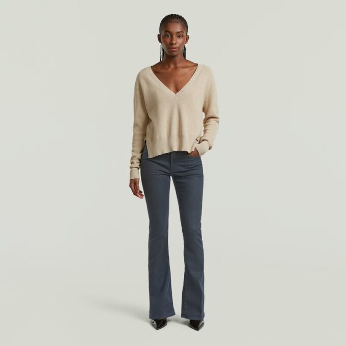 Boxy V-hals trui Boxy V-hals trui