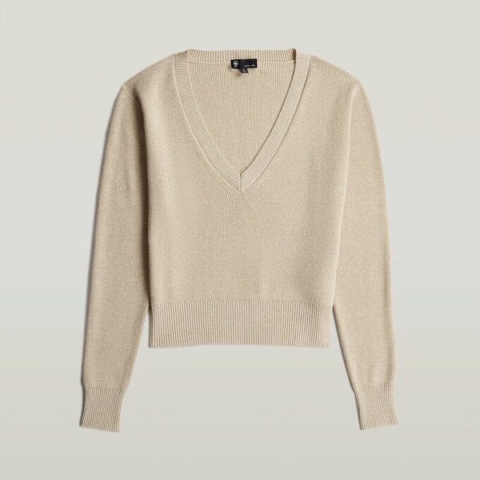 Boxy V-hals trui Boxy V-hals trui