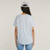 Boyfriend top met opgerolde mouwen Boyfriend top met opgerolde mouwen