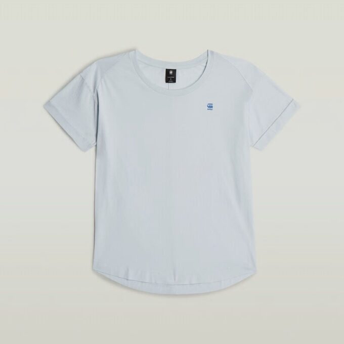Boyfriend top met opgerolde mouwen Boyfriend top met opgerolde mouwen