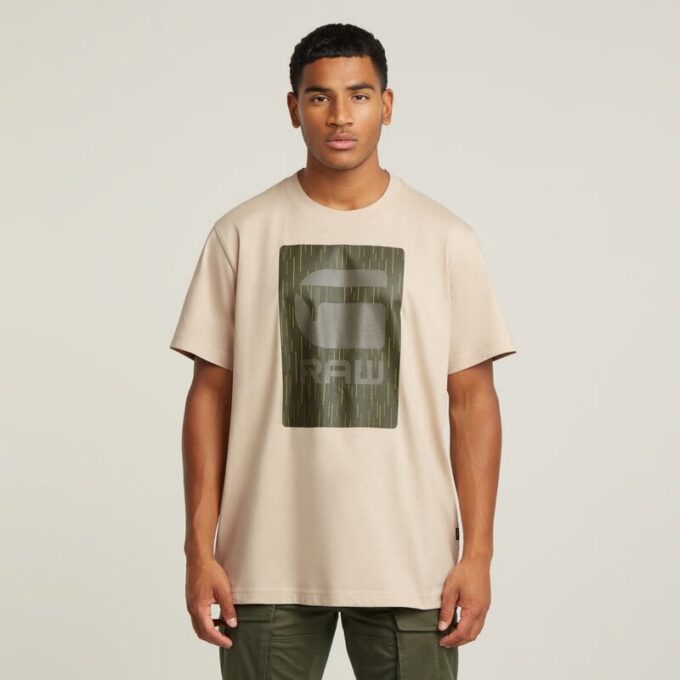 Burger Box Rain Losse T-shirt Burger Box Rain Losse T-shirt