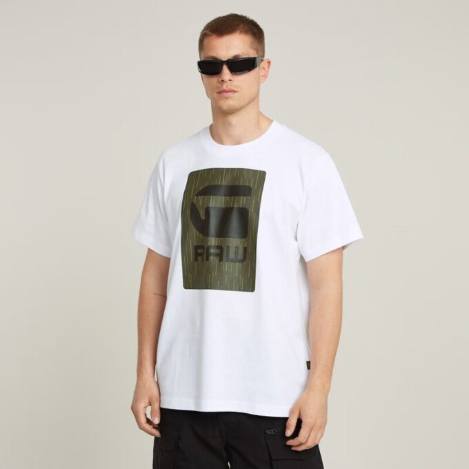Burger Box Rain Losse T-shirt Burger Box Rain Losse T-shirt