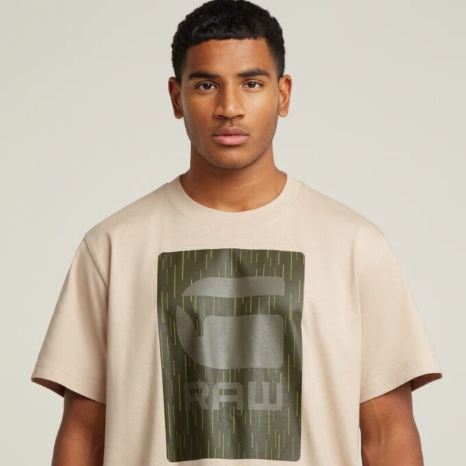 Burger Box Rain Losse T-shirt Burger Box Rain Losse T-shirt
