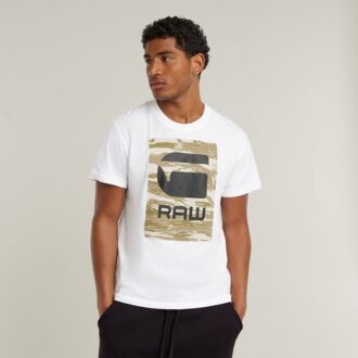 Camo Box Grafisch T-shirt