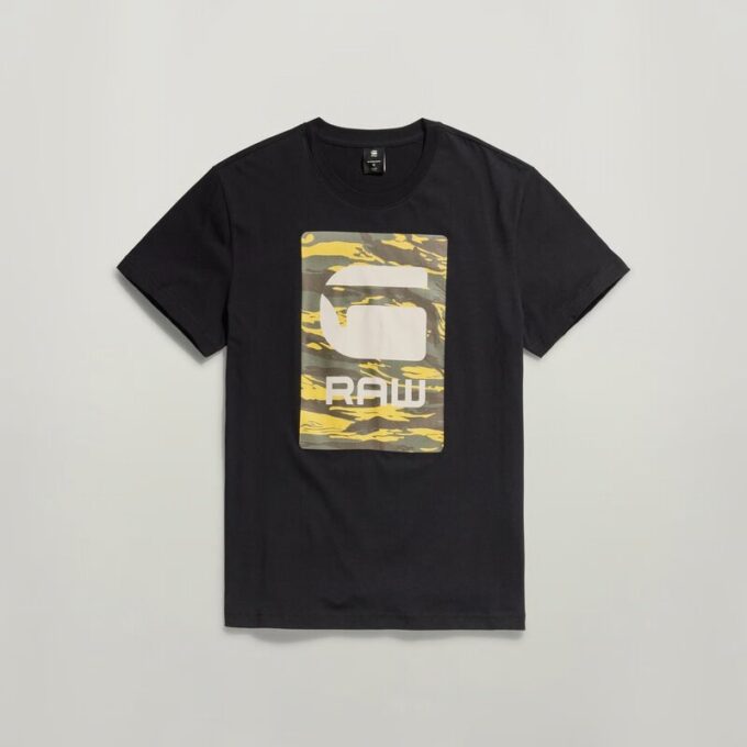 Camo Box Grafisch T-shirt