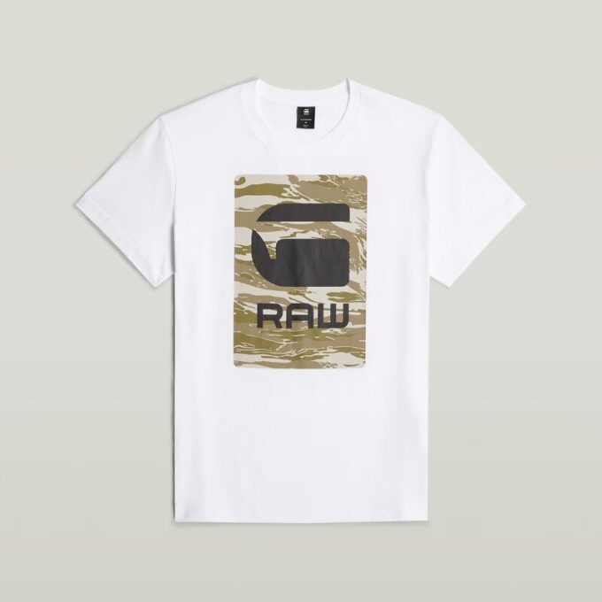 Camo Box Grafisch T-shirt