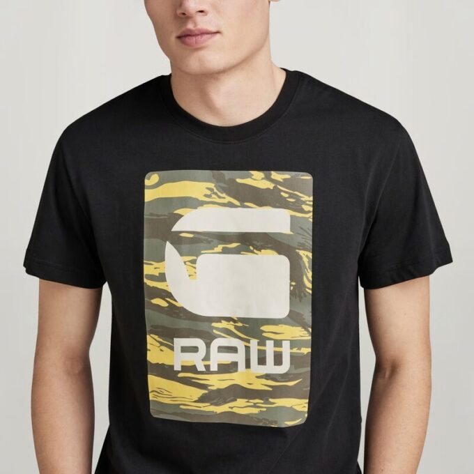 Camo Box Grafisch T-shirt