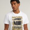 Camo Box Grafisch T-shirt