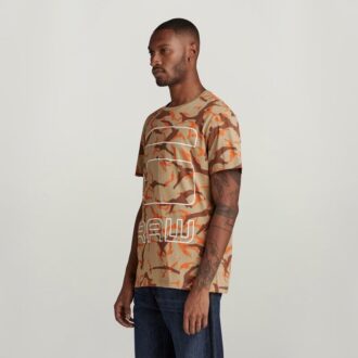 Camo Grafisch T-shirt