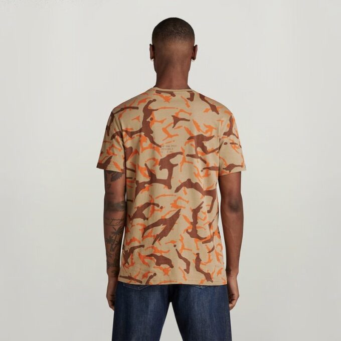 Camo Grafisch T-shirt