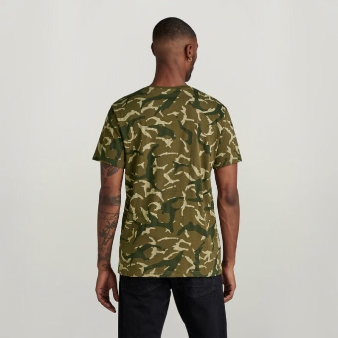 Camo Grafisch T-shirt