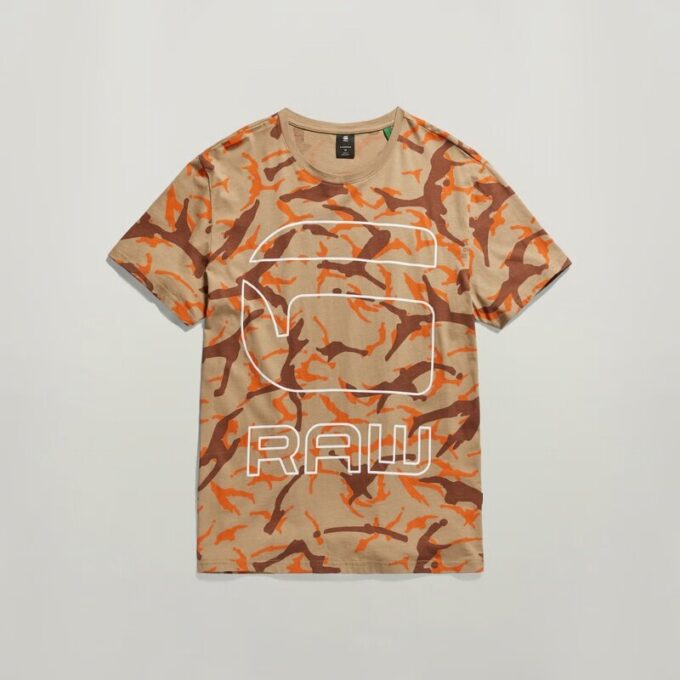 Camo Grafisch T-shirt