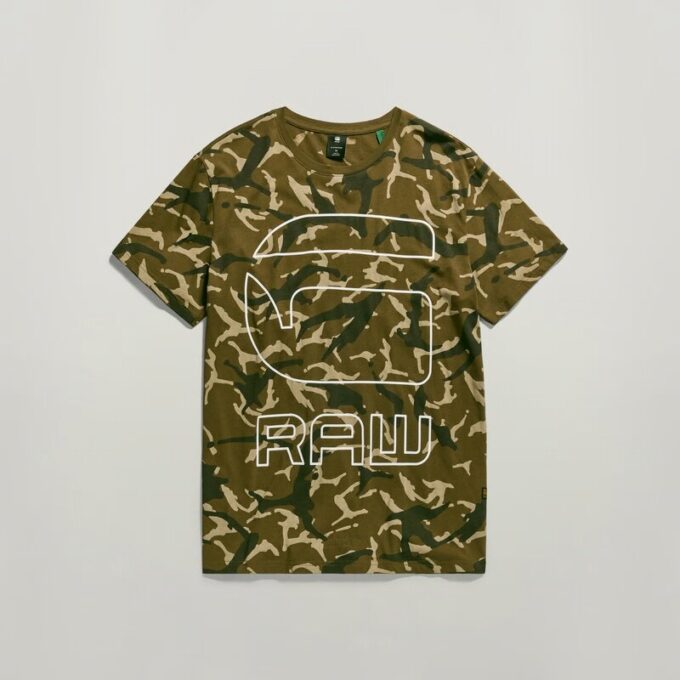 Camo Grafisch T-shirt