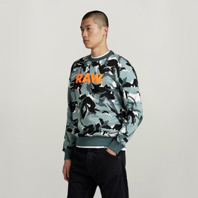 Camo RAW Trui