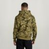 Camo Sleeve Grafische Hoodie