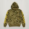 Camo Sleeve Grafische Hoodie