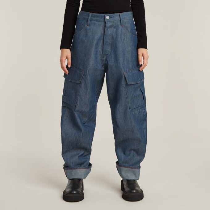 Cargo 3D Boyfriend-broek Cargo 3D Boyfriend-broek