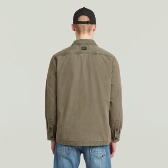 Cargo gewassen overshirt