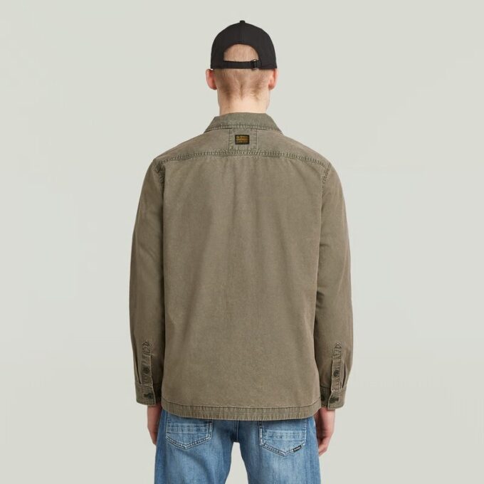 Cargo gewassen overshirt Cargo gewassen overshirt