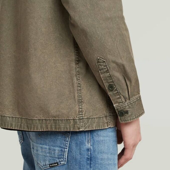 Cargo gewassen overshirt Cargo gewassen overshirt