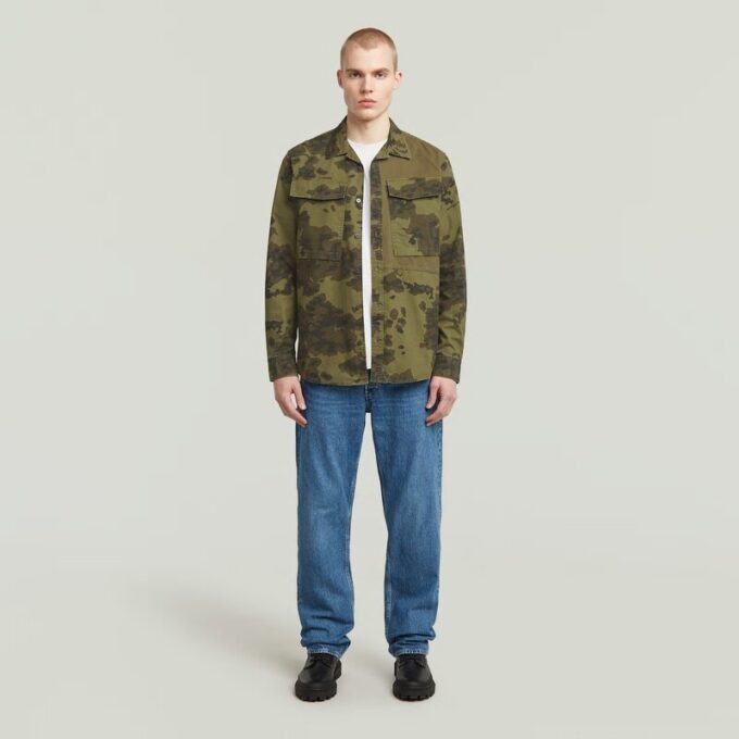 Cargo Pocket Service Regular Shirt