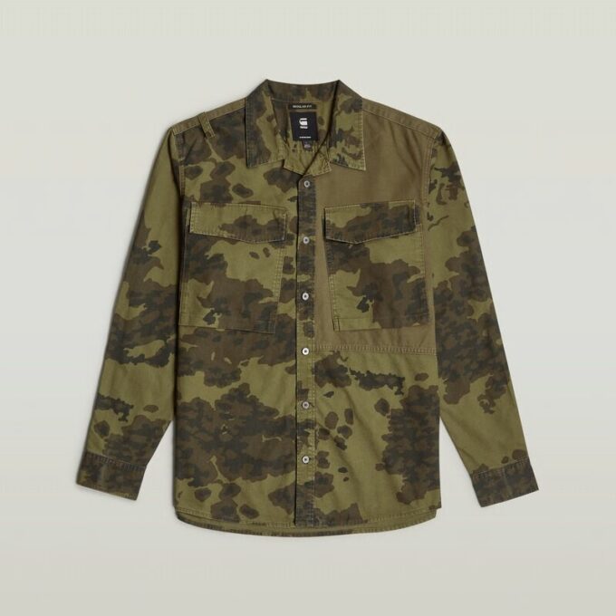 Cargo Pocket Service Regular Shirt