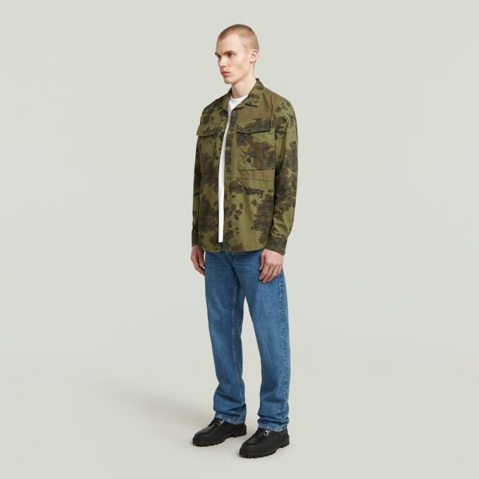 Cargo Pocket Service Regular Shirt