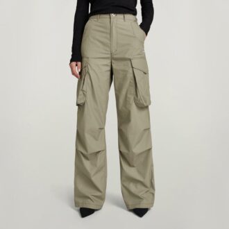 Cargobroek met hoge taille