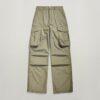 Cargobroek met hoge taille