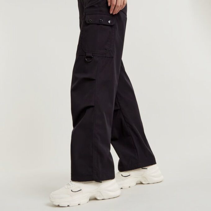 Cargobroek met hoge taille Cargobroek met hoge taille