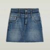 Carter minirok met dubbele tailleband