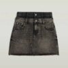 Carter minirok met dubbele tailleband