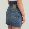 Carter minirok met dubbele tailleband