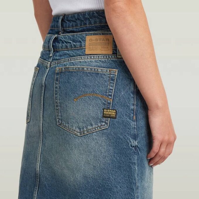 Carter rok met dubbele tailleband Carter rok met dubbele tailleband