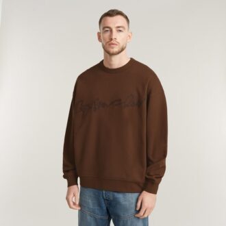 Chenille G-Script Losse Trui