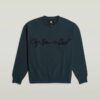 Chenille G-Script Losse Trui Chenille G-Script Losse Trui