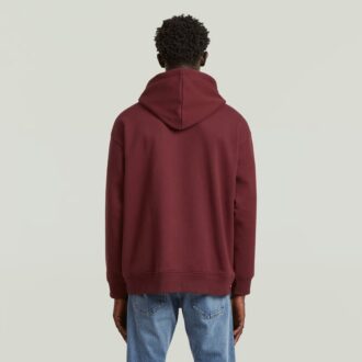 Chenille Relaxed Hoodie Trui