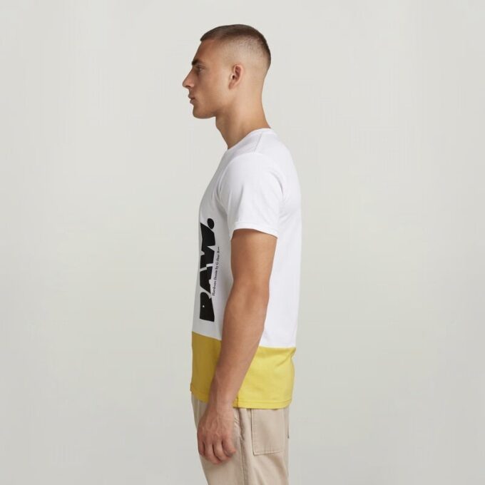 Color Block RAW. T-shirt