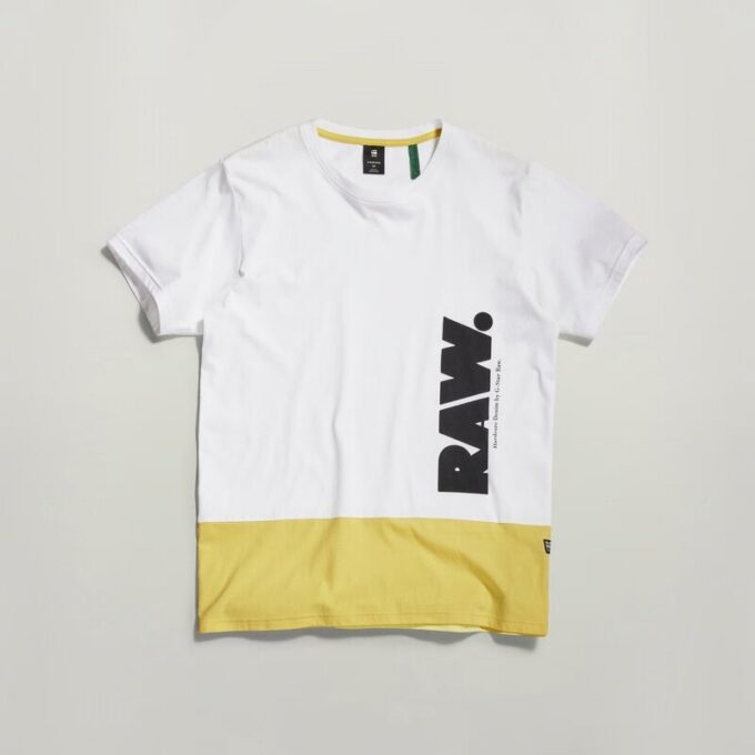 Color Block RAW. T-shirt