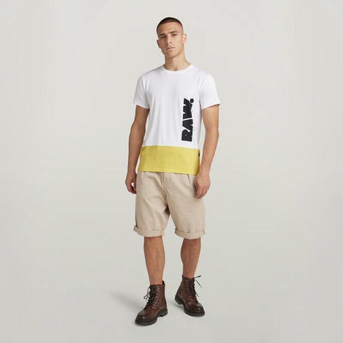 Color Block RAW. T-shirt