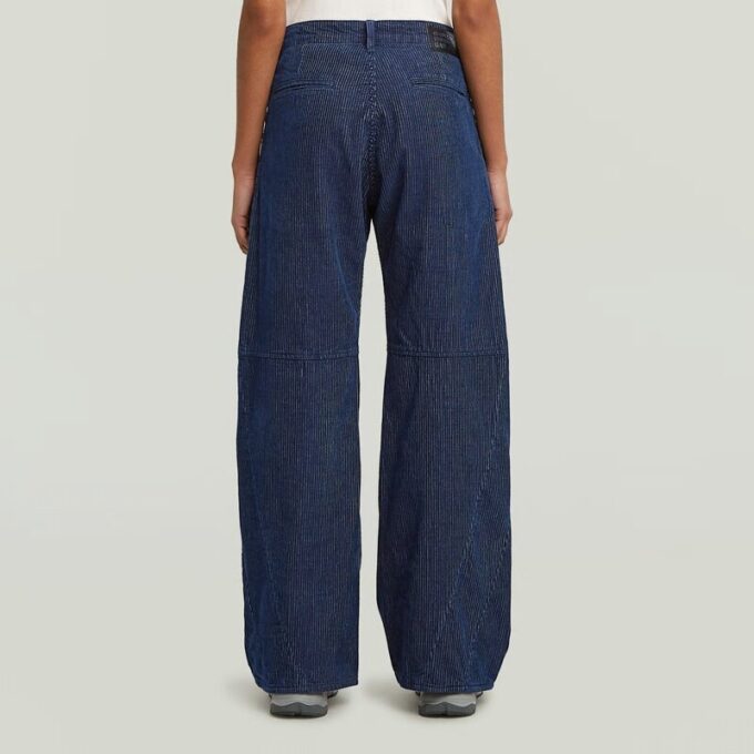 Contor 3D wijde chino-jeans