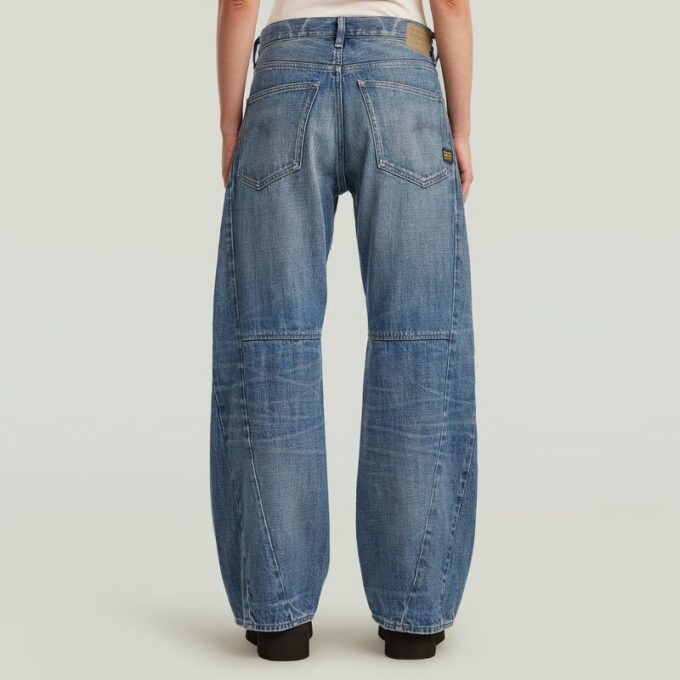 Contor 3D wijde jeans
