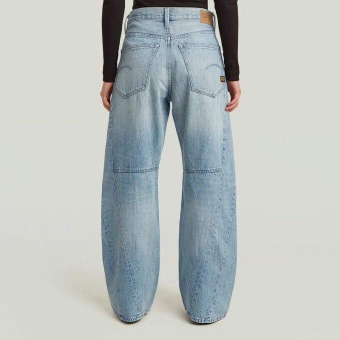 Contor 3D wijde jeans