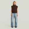 Contor 3D wijde jeans