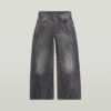 Contor 3D wijde jeans