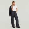 Contor 3D wijde jeans