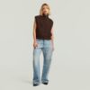 Contor 3D wijde jeans