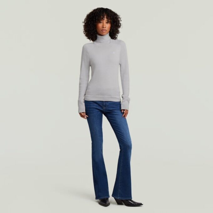 Core Turtle Slim Knit