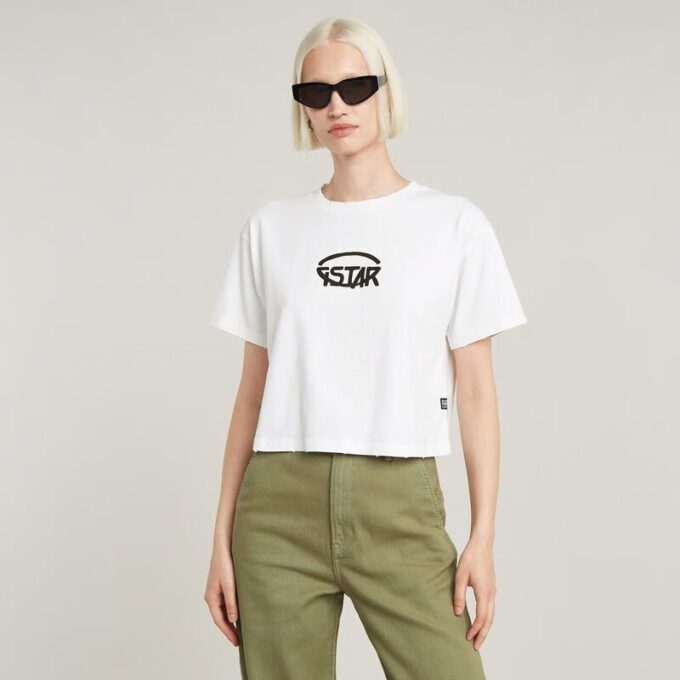 Cropped Logo Relaxed Top Cropped Logo Relaxed Top